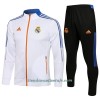 Chaqueta De Entrenamiento Trajes Real Madrid 2021/22 Blanca - Hombre